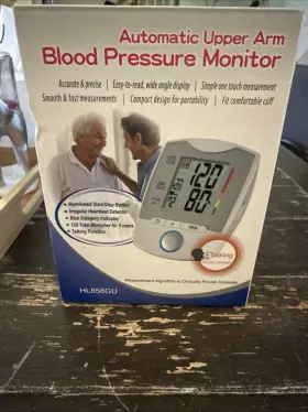 Hl858gu Gu Automatic Upper Arm Blood Pressure Monitor