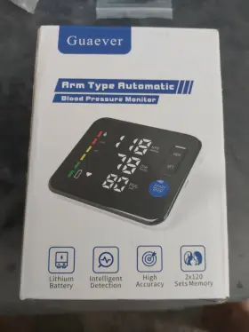 408776922 Guaever New Upper Arm Cuff Bpm Monitor Backlit Screen E8i3 For Home Use