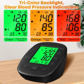 Guaever 707630464447 Blood Pressure Monitor Upper Arm Monitors For Home Use With Ad #3