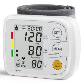 Guaever 707630464522 Wrist Blood Pressure Monitors For Home Use Machine With