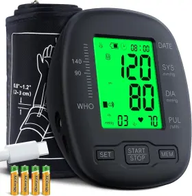 Aes-u131 Guaever Blood Pressure Monitor Upper Arm Monitors For Home Use Large
