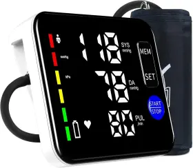 Bp351a Guaever Blood Pressure Monitor Upper Arm Monitors For Home Use Large