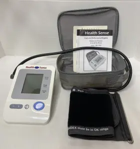 Bp-1303 Health Sense Home Aid Blood Pressure Monitor Upper Arm With Case