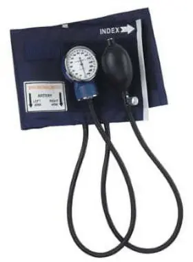 71901 Healthcare Aneroid Sphygmomanometer Pocket Style Hand Held 2-tube Adult Arm - 1 Count