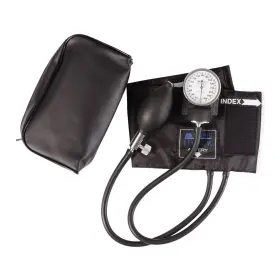 01-110-021 Healthsmart Mabislegacy Adult Cuff Arm Aneroid Sphygmomanometer Unit 2-tubes Black 1 Each