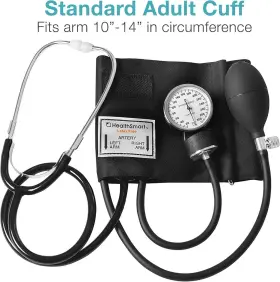 04-174-021 Healthsmart Manual Blood Pressure Monitor Self Taking Adult #2