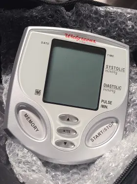 Bd-1234w Healthy Living Ultra Deluxe Inflate Blood Pressure Monitor Open Box