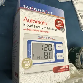Heartsmart 845717009201 New Smartheart Arm Automatc Digital Blood Pressure Monitor Kit Wide Range Cuff