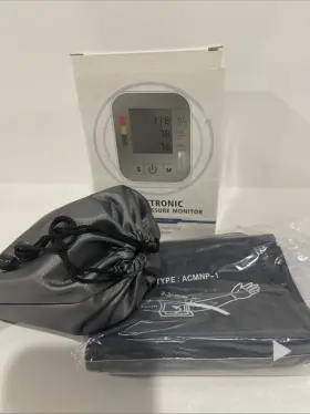 Bp401 Henske Automatic Blood Pressure Monitor Bp Machine Upper Arm Cuff Heart Rate