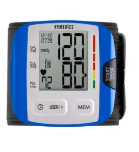 Homedics 031262090096 Nib Automatic Blood Pressure Monitor Wrist Smart Measure Technology #3