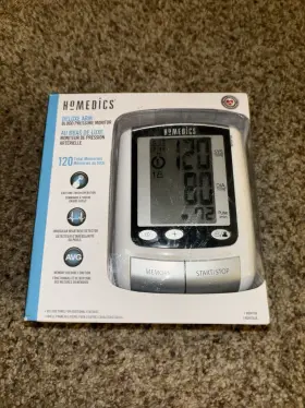 Homedics 031262092397 Deluxe Arm Blood Pressure Monitor With Smart Measure Technology New