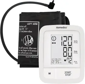 Homedics 031262101570 Automatic Arm Blood Pressure Monitor Clinically Proven Accurate White