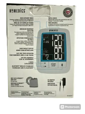 Homedics 445032345324 Bluetooth Upper Arm Blood Pressure Monitor #2