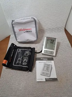 518731 Homedics Walgreens Automatic Blood Pressure Monitor And Case Working