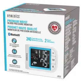 Homedics 744759449184 Bluetooth Wrist Blood Pressure Monitor