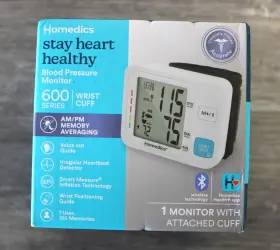 Bpa-h150bt Homedics New 600series Upper Arm Blood Pressure Monitor Free Shipping