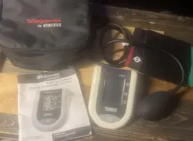 Bps-420wgn Homedics Manual Inflate Blood Pressure Monitor Preowned