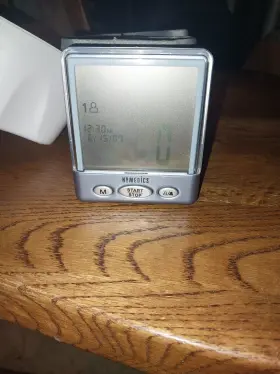 Bpw-200 Homedics Blood Pressure Monitor Wrist Used Works Great