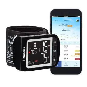 Bpw-930bt-amz Homedics Premium Wrist Blood Pressure Monitor Clinically Proven Accurate Wr