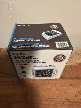 Bpw-930bt Homedics Premium Wrist Blood Pressure Monitor New #2