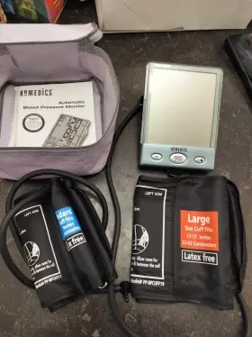 Pp-bpcuff17 Homedics Automatic Digital Upper Arm Blood Pressure Monitor Large And Standard L