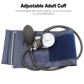 Honsun 445002370394 Lotfancy Aneroid Sphygmomanometer With Stethoscope Kit Professional Manual Bloo #2