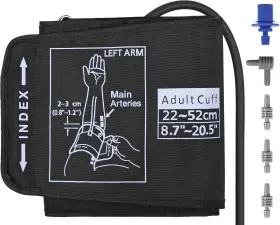 Bpcf-200 Hyinus Extra Large Blood Pressure Cuff Compatible With Omron 9 Inch -21 Inches Xl