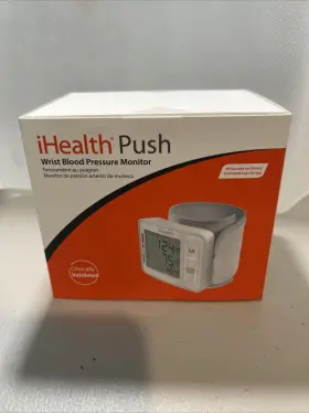 Kd-723 Ihealth Push Wrist Digital Bluetooth Blood Pressure Monitor-barely Used