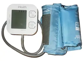 Kn550bt Ihealth Smart Upper Arm Track Blood Pressure Monitor Adjustable Clea/working