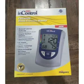 Incontrol 041220140824 Premium Fully Automatic Blood Pressure Monitor