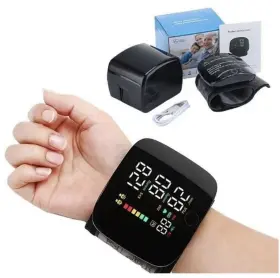 Intelli System Werk10 Wrist Blood Pressure Monitor Digital Bluetooth Voice Black
