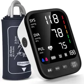 Aoj-30g Invaxe Blood Pressure Machine Automatic Upper Arm Monitor With Large
