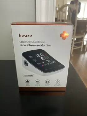 U82rh Invaxe Upper Arm Electronic Blood Pressure Monitor