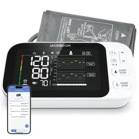 Bby36-bt1 Jackboom Blood Pressure Monitor For Home Use Automatic Upper Arm Mach Inch