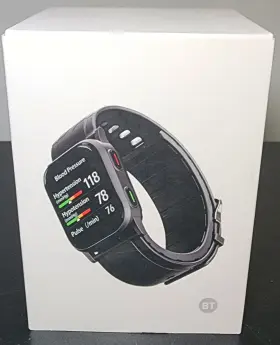 Bpw1-1 Jakoblife Blood Pressure/heart Rate Bluetooth Monitor Smart Watch Brand New