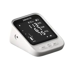 Zk-b872 Jakoblife Blue Tooth Digital Blood Pressure Monitor Upper Arm Cuff 4.5 Inch Lcd Display Wit