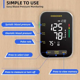 Jiangxi Aicare Medical Technology Co. Ltd 445000105141 Blood Pressure Monitor Aile Machine Upper Arm Large Cuff 8.7 Inch -16 #2