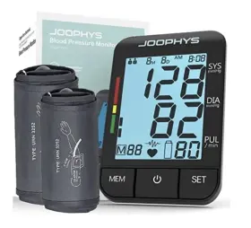 X0038adwkz Joophys Blood Pressure Monitor Automatic Upper Arm Extra Large Xl Cuff Lcd Display 2.5 Inch