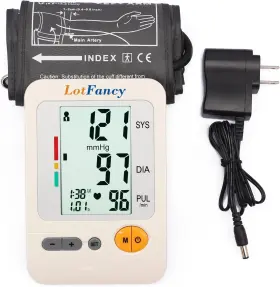 Dbp-1314 Joytech Healthcare Co. Ltd Lotfancy Blood Pressure Monitor Upper Arm Large Cuff 11.8-16.5 Inch Accurate Digita