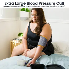 Kikeang 707630461286 Extra Large Blood Pressure Cuff For Big Arms Xxl Bp 40-66cm - 6 Different #3