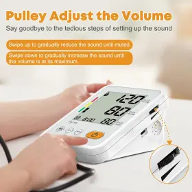Kikeang 707630461736 Blood Pressure Monitors For Home Use With 2 Size Cuff 22-42cm And 38-55cm Bl #3