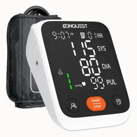 Konquest 850021777043 Blood Pressure Monitors For Home Use Upper Arm Accurate Cuff 8 Inch - 16 M