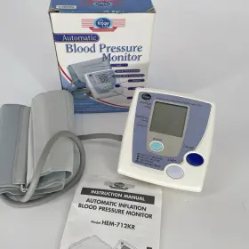 Hem-712kr Kroger Automatic Digital Arm Cuff Blood Pressure Monitor With Heart Rate