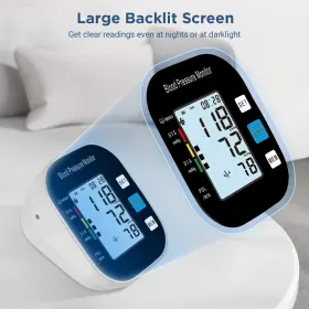 Laukum 723269393187 Blood Pressure Monitor For Home Use - Automatic Bp Machine With Large #2