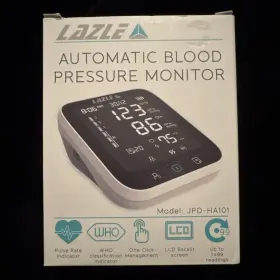 B07wcqvv71 Lazle All New Automatic Blood Pressure Monitor Model Jpd-ha101
