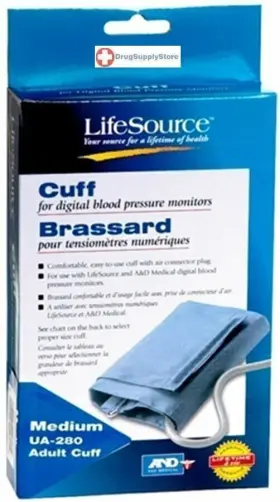 0050001073 Lifesource Digital Blood Pressure Cuff Adult Medium