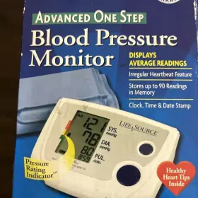 Lifesource 093764602382 Life Source Advanced One Step Blood Pressure Monitor Large Cuff/fre Shipping Usa #3