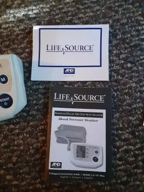 Lifesource 888912026208 Blood Pressure Monitor Advanced One Step Medium Cuff By #3