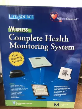 Cp-1thw Lifesource A And D Medical Wireless Complete Health Monitoring System