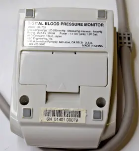 Ua-705 Lifesource Life Source Blood Pressure Monitor Electric Automatic Cuff Size Variable #3